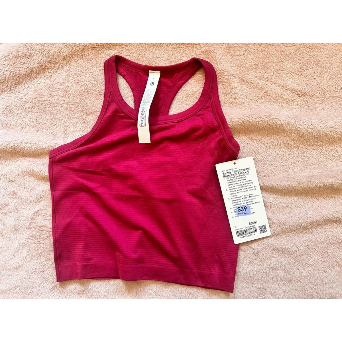 Lululemon clothing - Berry Rumble 0