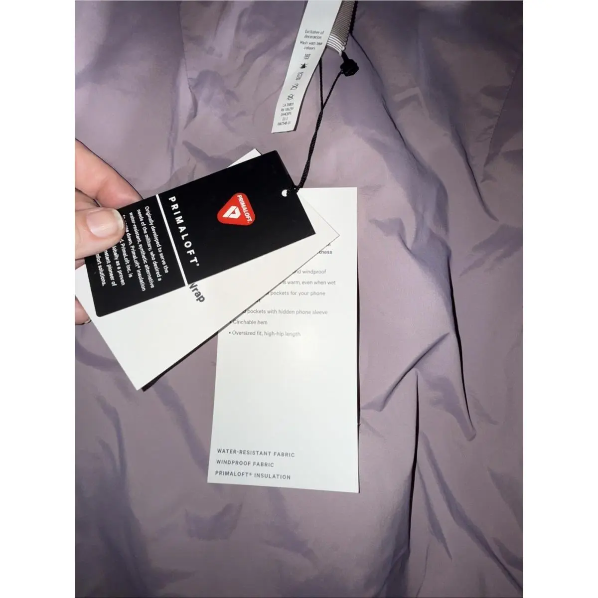 Lululemon clothing - Primaloft Insulated Wrap - Primaloft Insulated Wrap - Purple 8