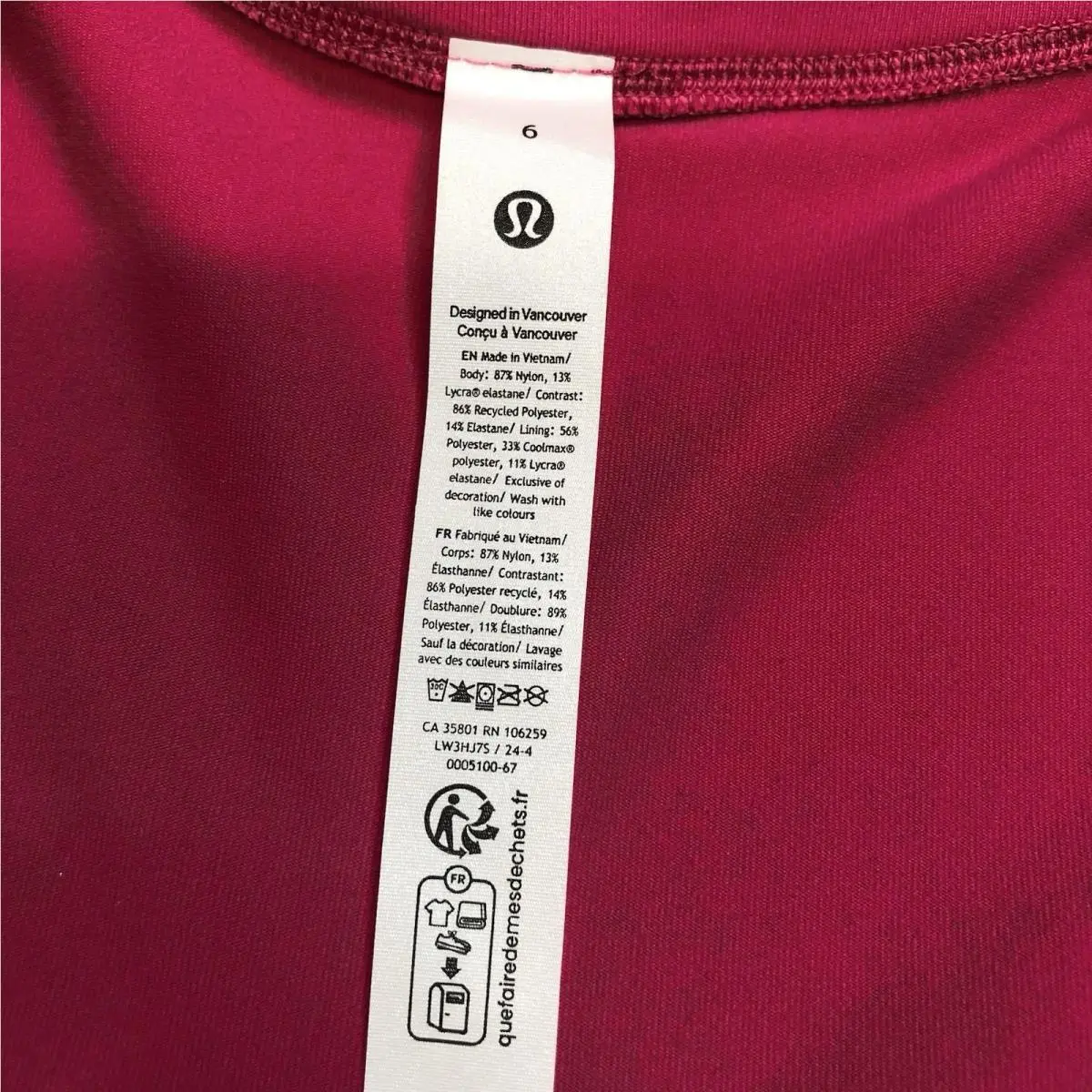 Lululemon clothing - Lululemon - Pink 8