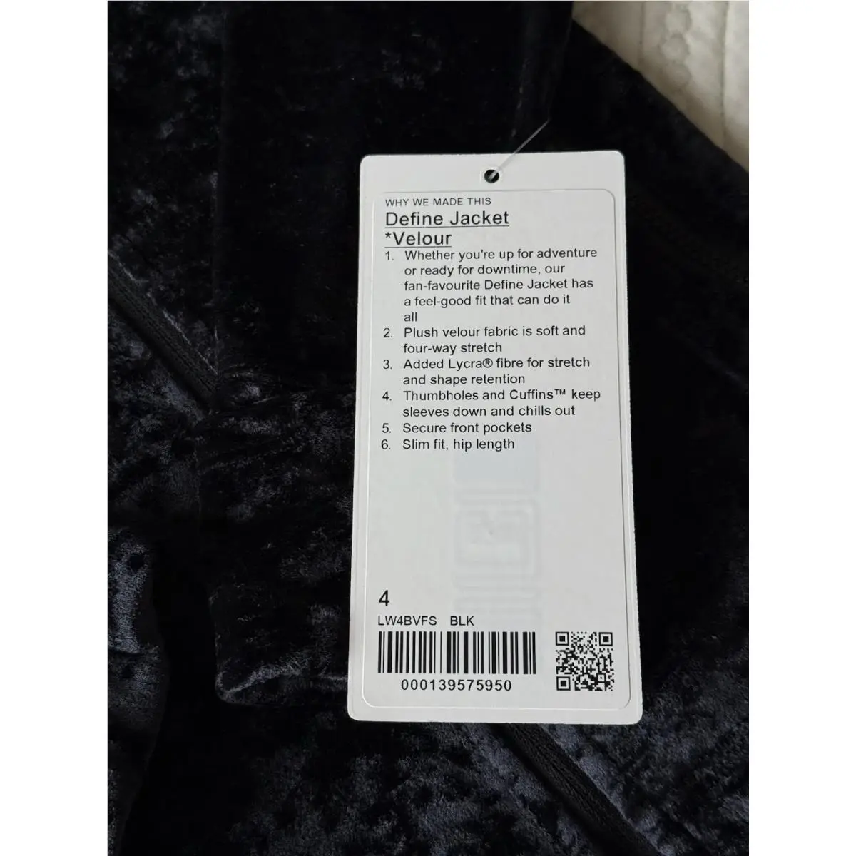 Lululemon clothing - Black (UPC: 000139575950) 4