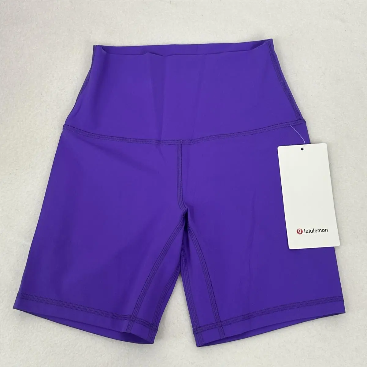 Lululemon Align High Rise Short 6” Yoga Pilates Gym Atomic Purple Size 4