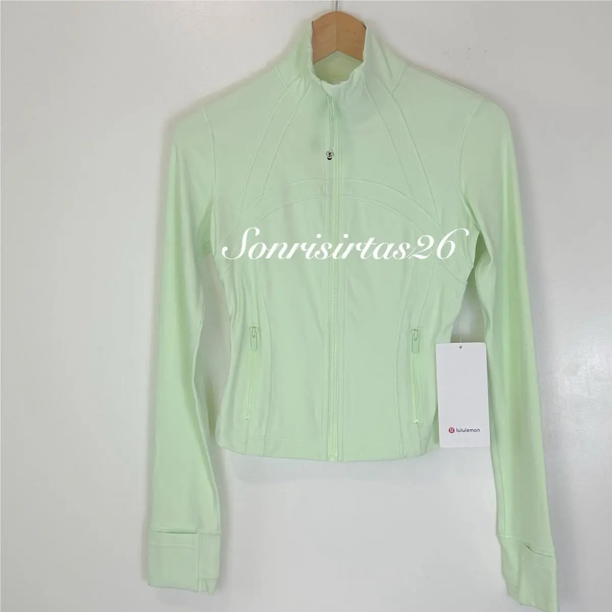 Lululemon Define Cropped Jacket Nulu Matche Magic Size 4 Pilates Princess