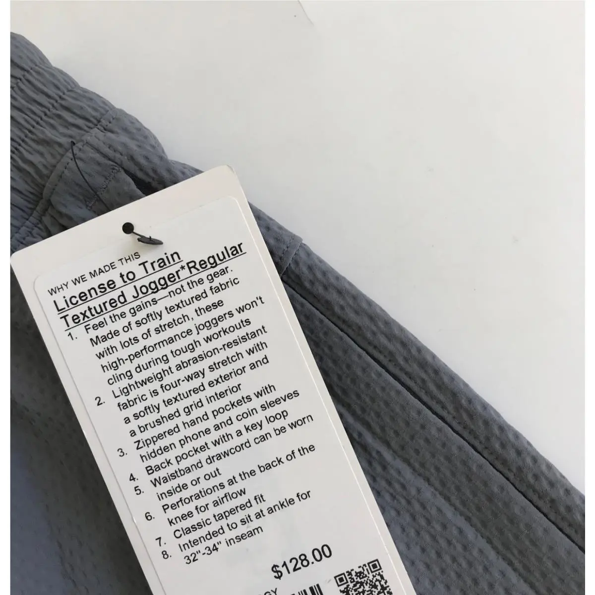 Lululemon clothing - Grey 3