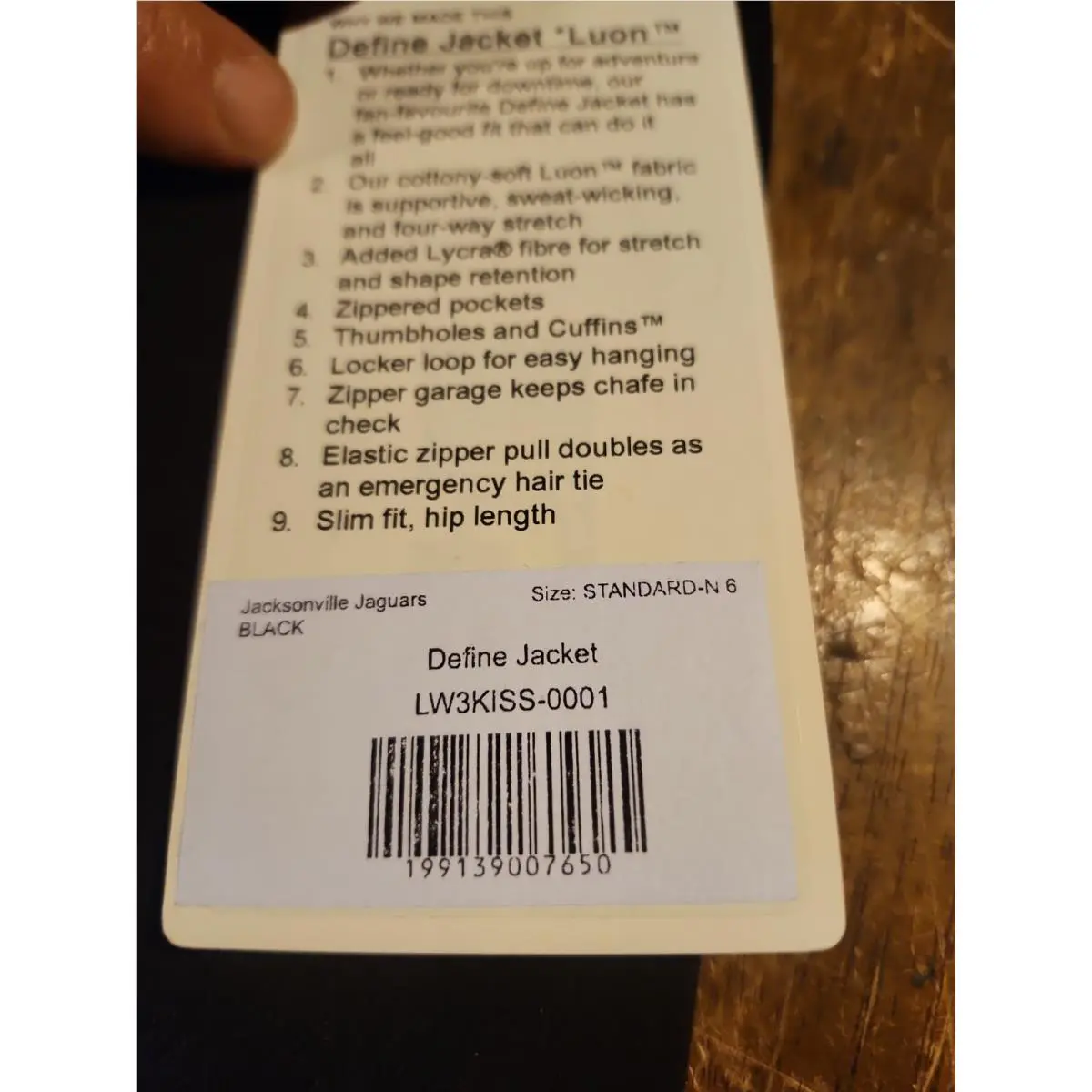 Lululemon clothing - Black 1