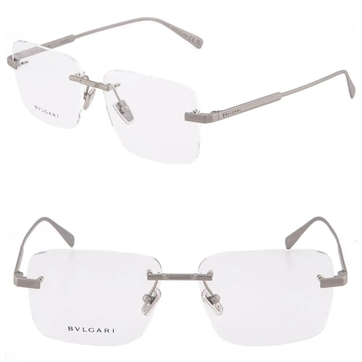 Bvlgari 50025 Octo Finissimo Titanium BV50025U Optical Frame Eyeglasses 017 58mm