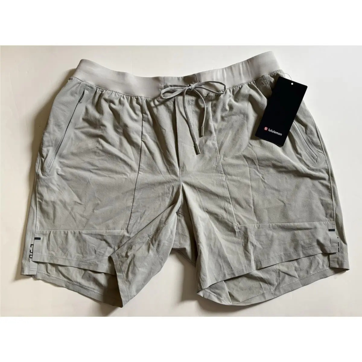 Lululemon Xxl Beige Khaki License to Train 7 Unlined Short LM7APYS