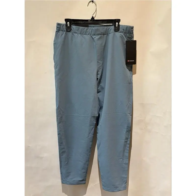 Lululemon New Venture Pique Trouser Men`s Venture Pique Trouser Size L Large LM5AVGS Utility Blue