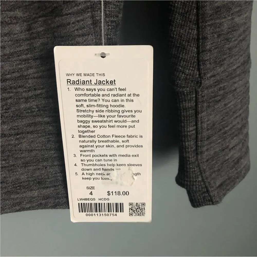Lululemon clothing - Gray 3