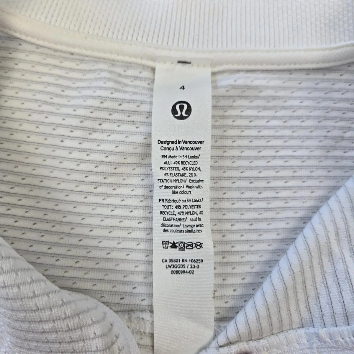 Lululemon clothing - White 3