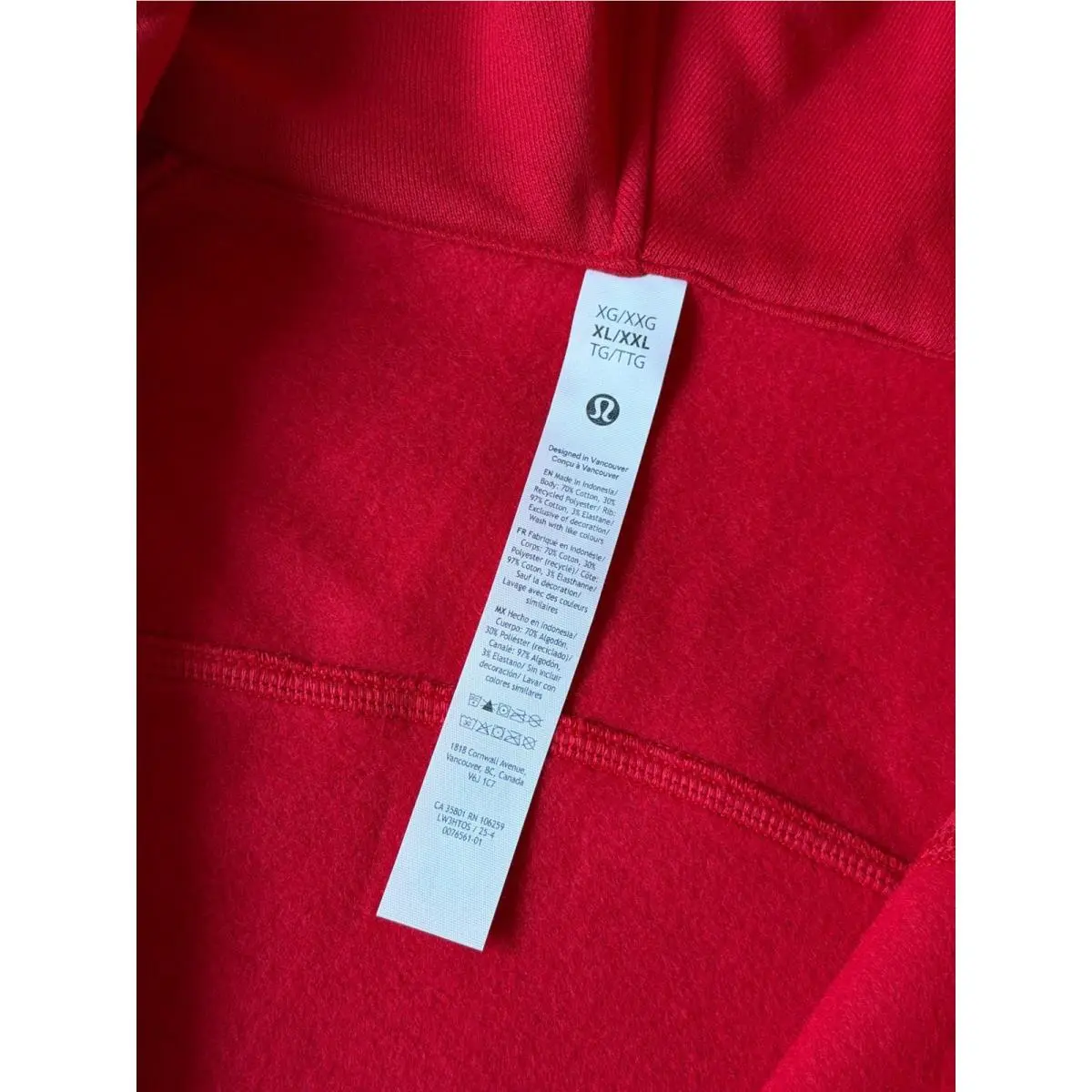 Lululemon clothing - Red 3