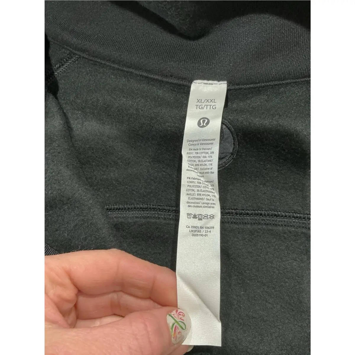 Lululemon clothing - LW3FJ6S - LW3FJ6S - Black 2