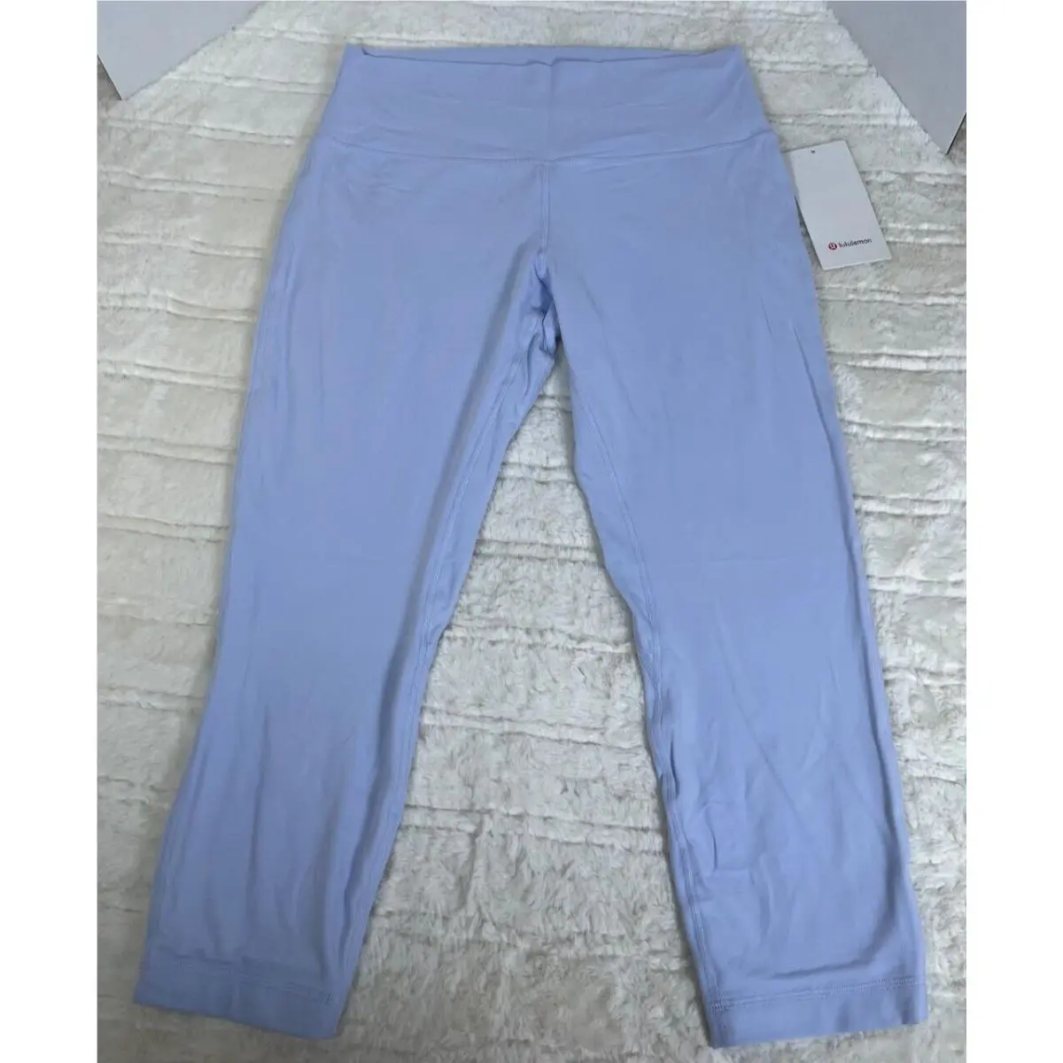 Lululemon Align High-rise Crop 23 Leggings Womens Pastel Blue Sz 14