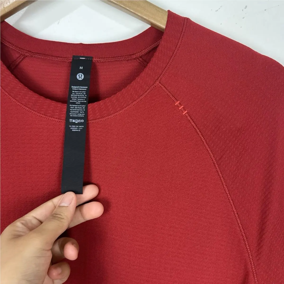 Lululemon clothing - Lululemon Metal Vent Tech - Metal Vent Tech - Red 11