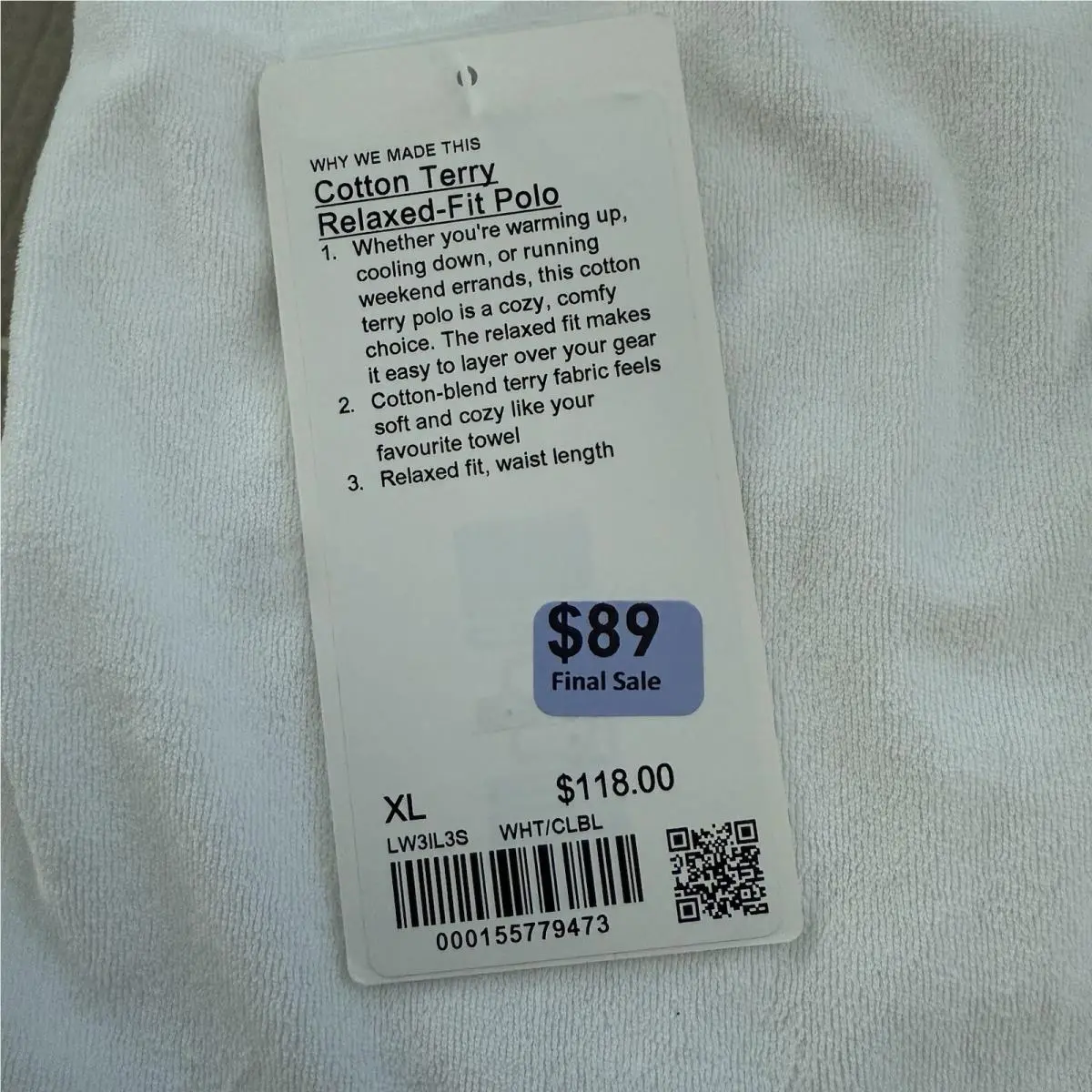 Lululemon clothing - White 1