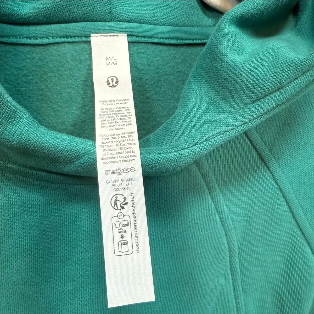 Lululemon clothing - Green 2