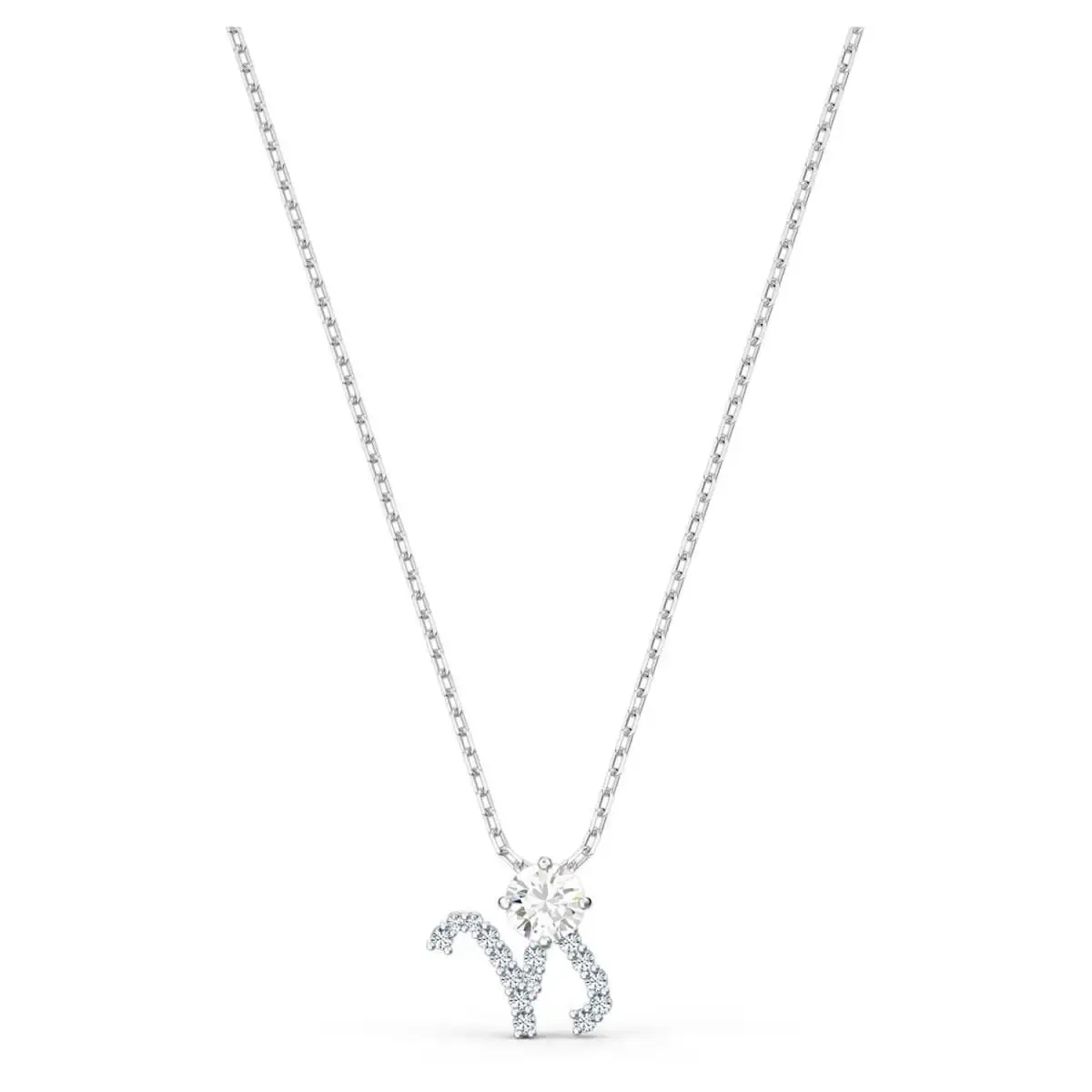 Swarovski Zodiac II Pendant Necklace Capricorn White 5563892