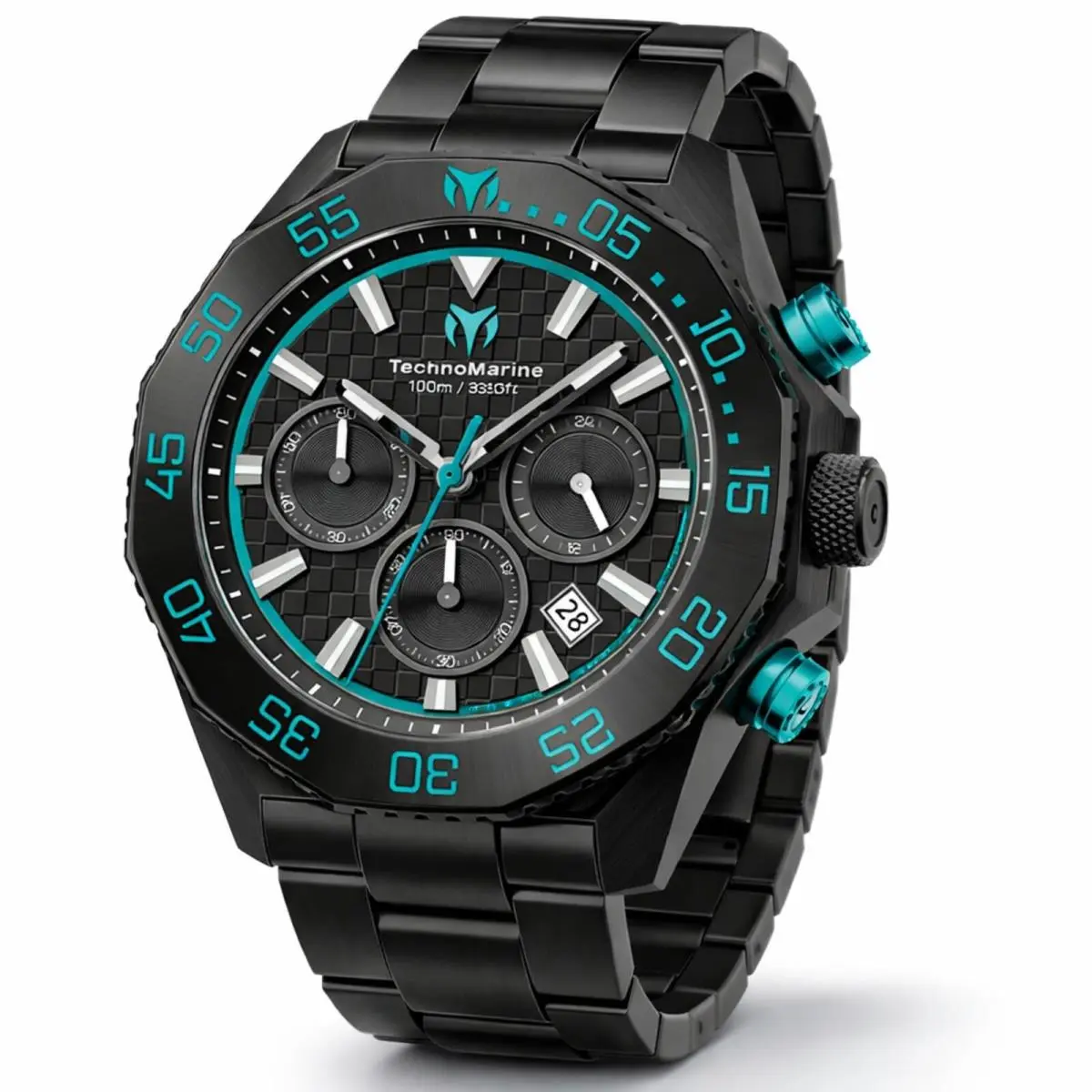 Technomarine Racing Legends Men`s Watch - 44.2mm Black TM-525019