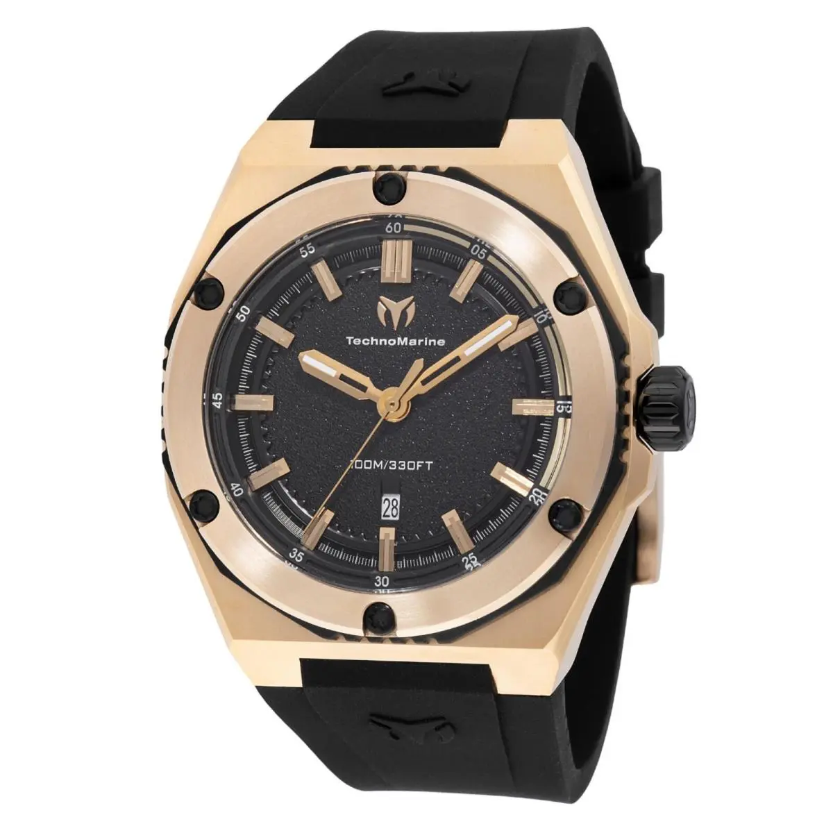 Technomarine Coral Legacy Sport Men`s Watch - 45mm Black TM-416064