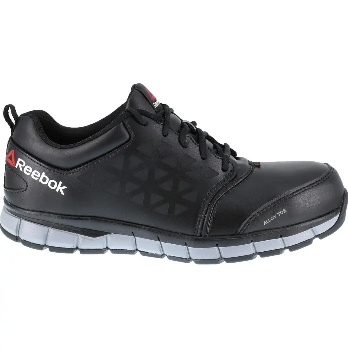 Reebok Sublite Cushion Work Men`s Alloy Toe Conductive Athletic Shoe