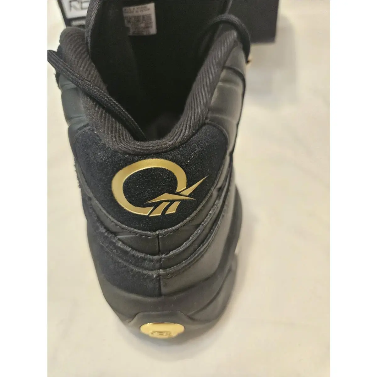 Reebok shoes - Reebok Question Mid - Question Mid - Id9293 - Black, Manufacturer: Black/Gold (UPC: 195749486243) 11