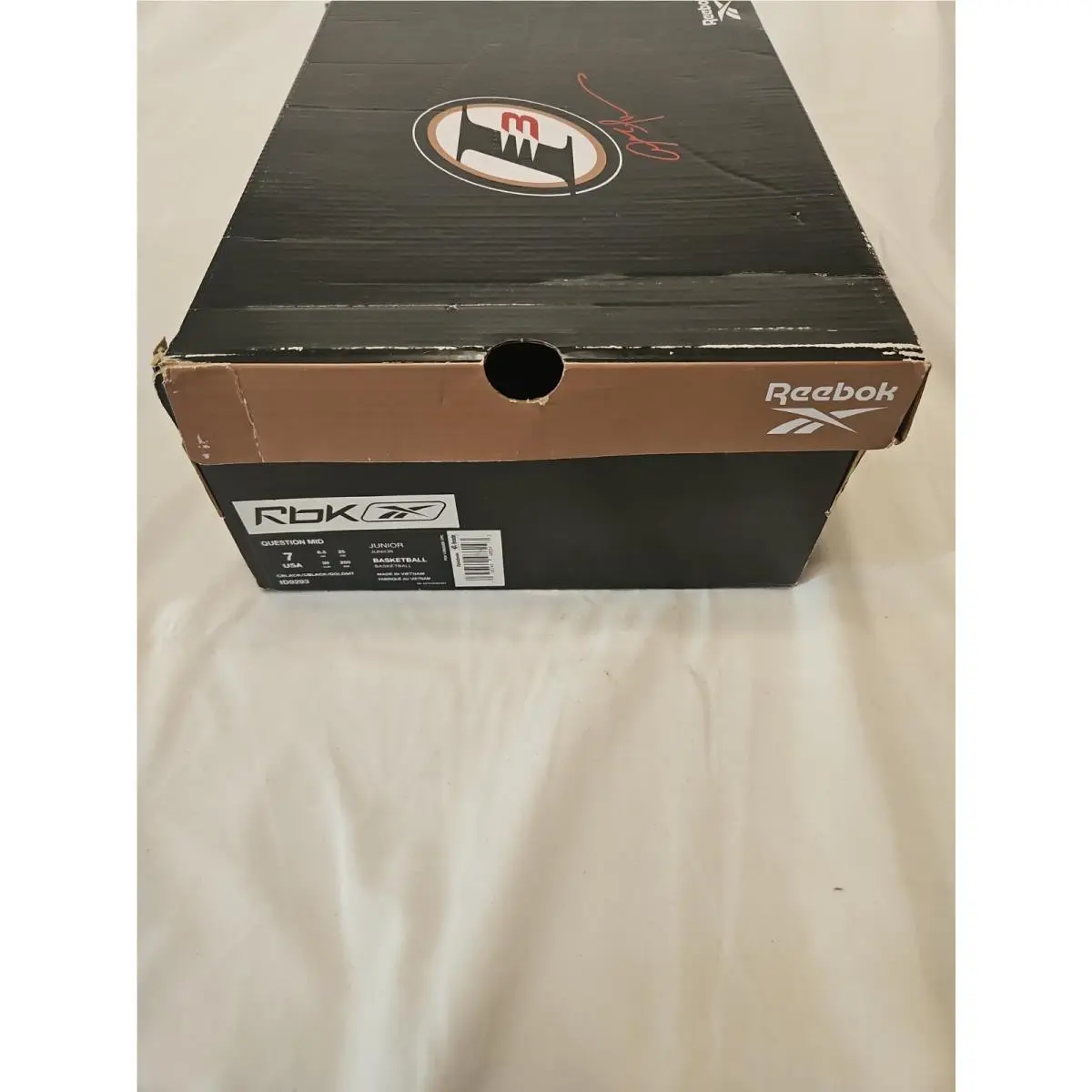 Reebok shoes - Reebok Question Mid - Question Mid - Id9293 - Black, Manufacturer: Black/Gold (UPC: 195749486243) 20