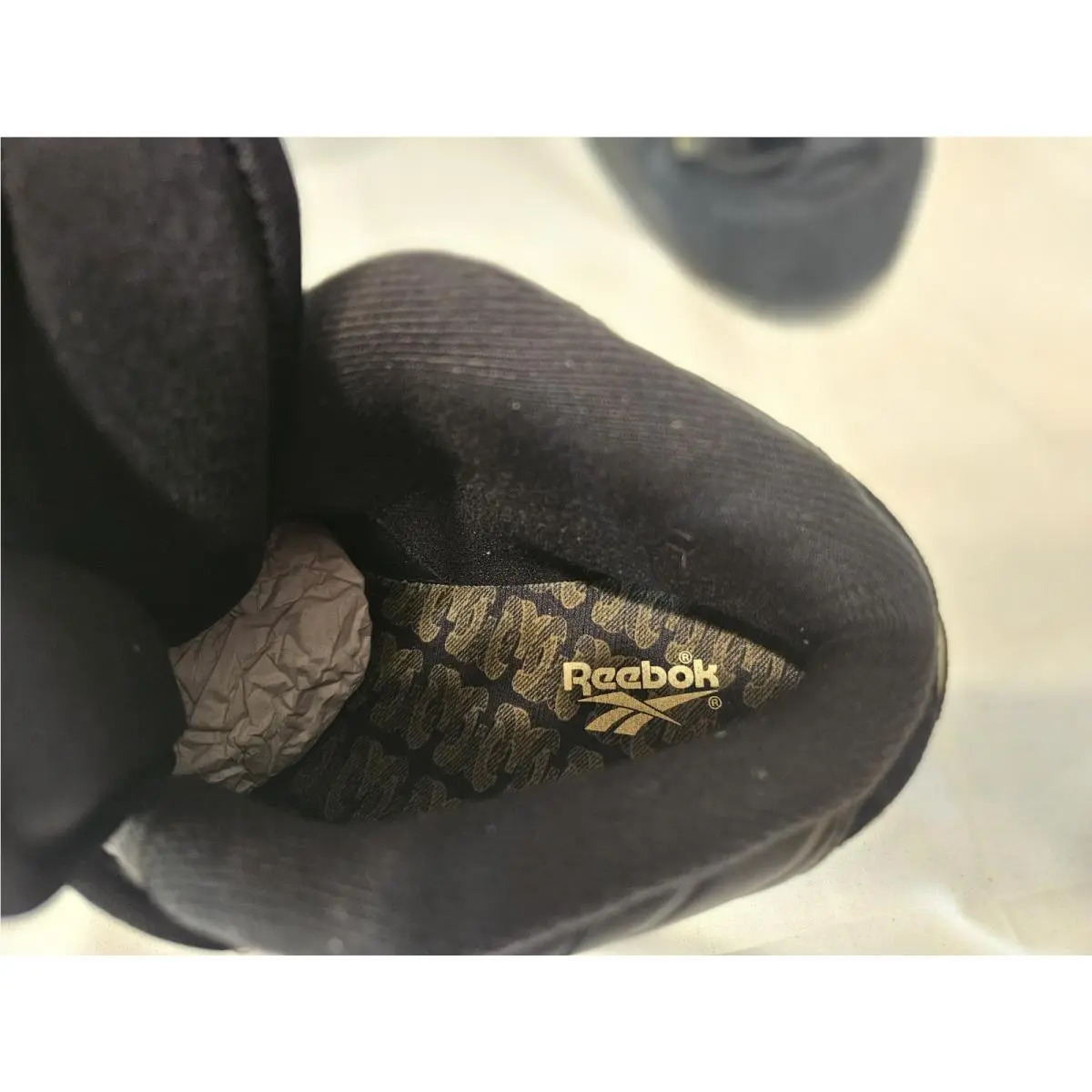 Reebok shoes - Reebok Question Mid - Question Mid - Id9293 - Black, Manufacturer: Black/Gold (UPC: 195749486243) 6