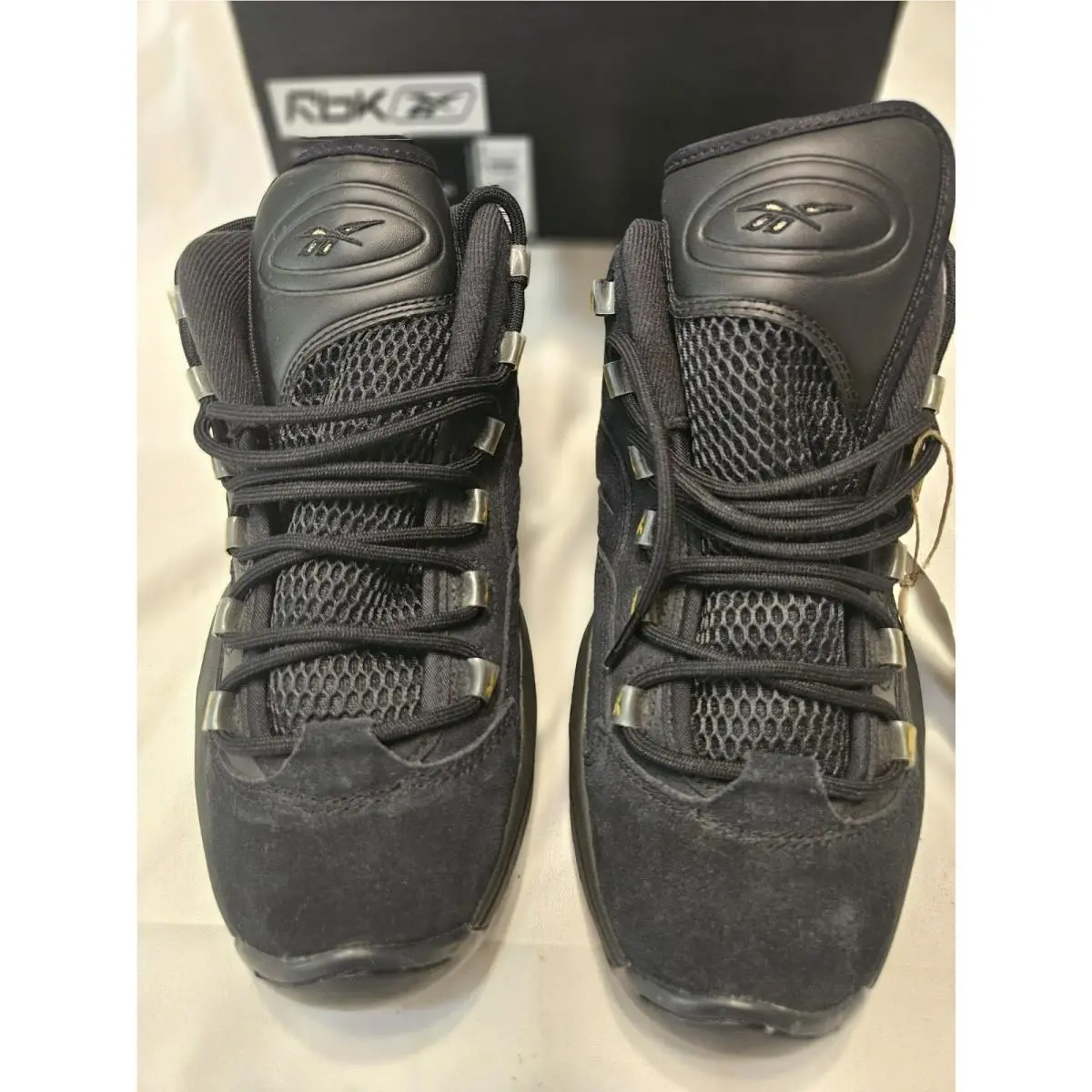 Reebok shoes - Reebok Question Mid - Question Mid - Id9293 - Black, Manufacturer: Black/Gold (UPC: 195749486243) 15