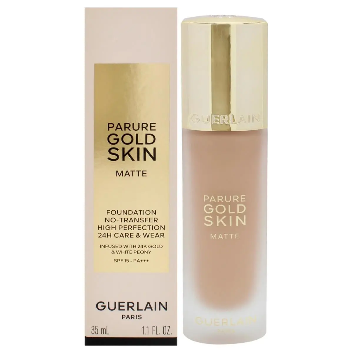 Guerlain Parure Gold Skin Matte Foundation - 3N Neutral 1.1oz/35ml