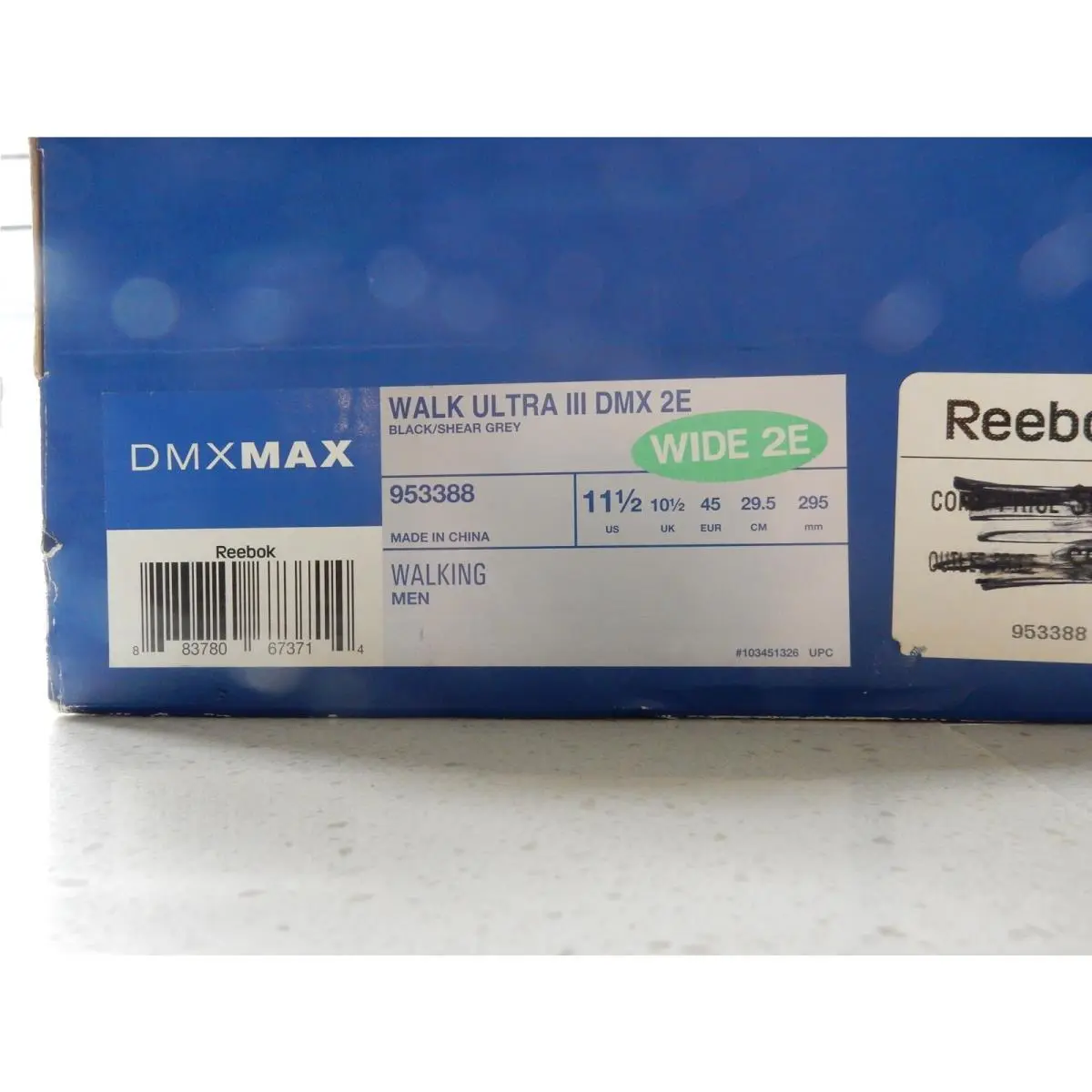 Reebok shoes - Reebok DMX Max - DMX Max - 953388 - Black 3