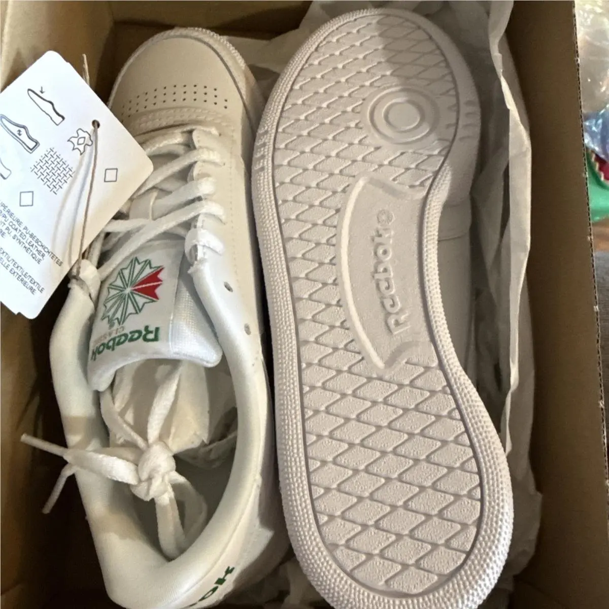 Reebok shoes - Rebook Club C 3.5 - Rebook Club - White 1