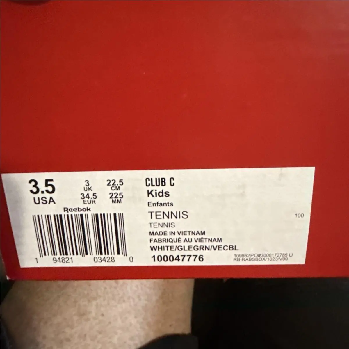 Reebok shoes - Rebook Club C 3.5 - Rebook Club - White 2