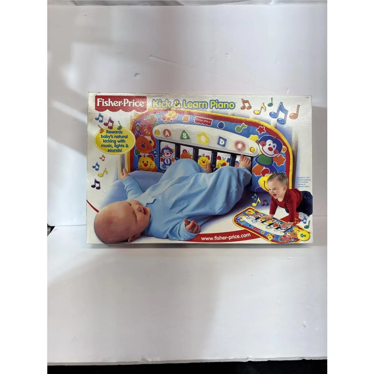 Fisher Price Kick Learn Piano 73681-0910 Baby Toy Vintage