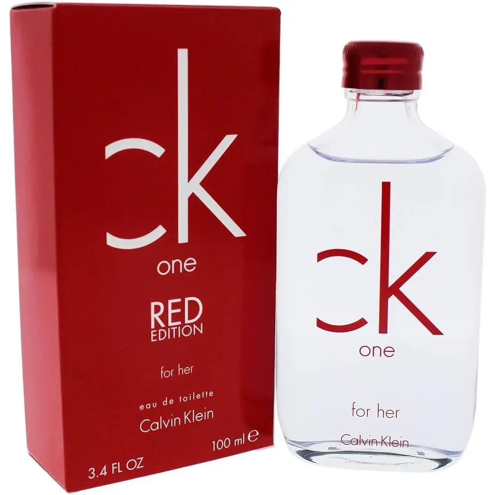 CK One Red Edition 3.4 oz - 100ml Edt Spray / / by Calvin Klein