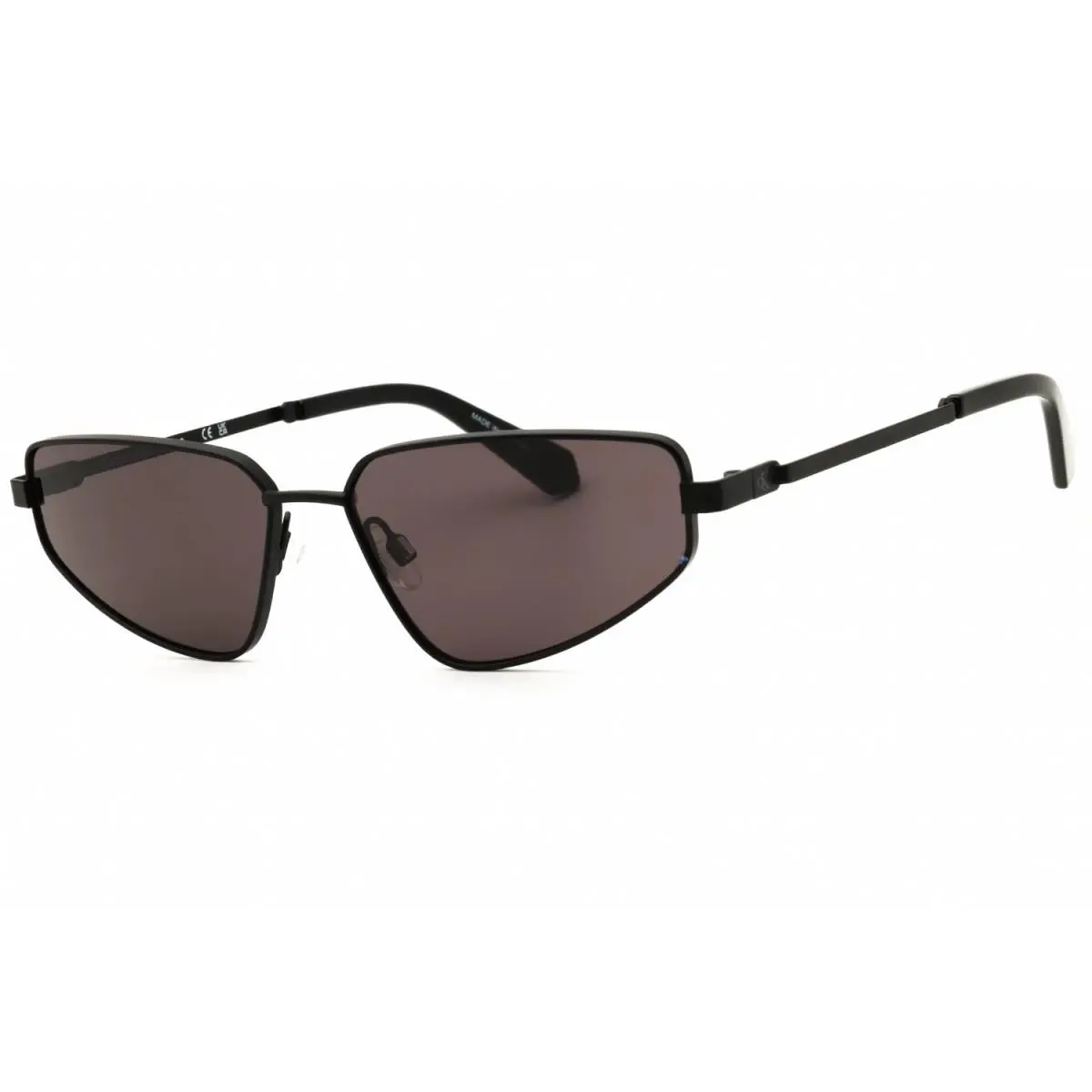 Jeans CKJ25200S 002 Matte Black/grey 57-15-140 Sunglasses by Calvin Klein