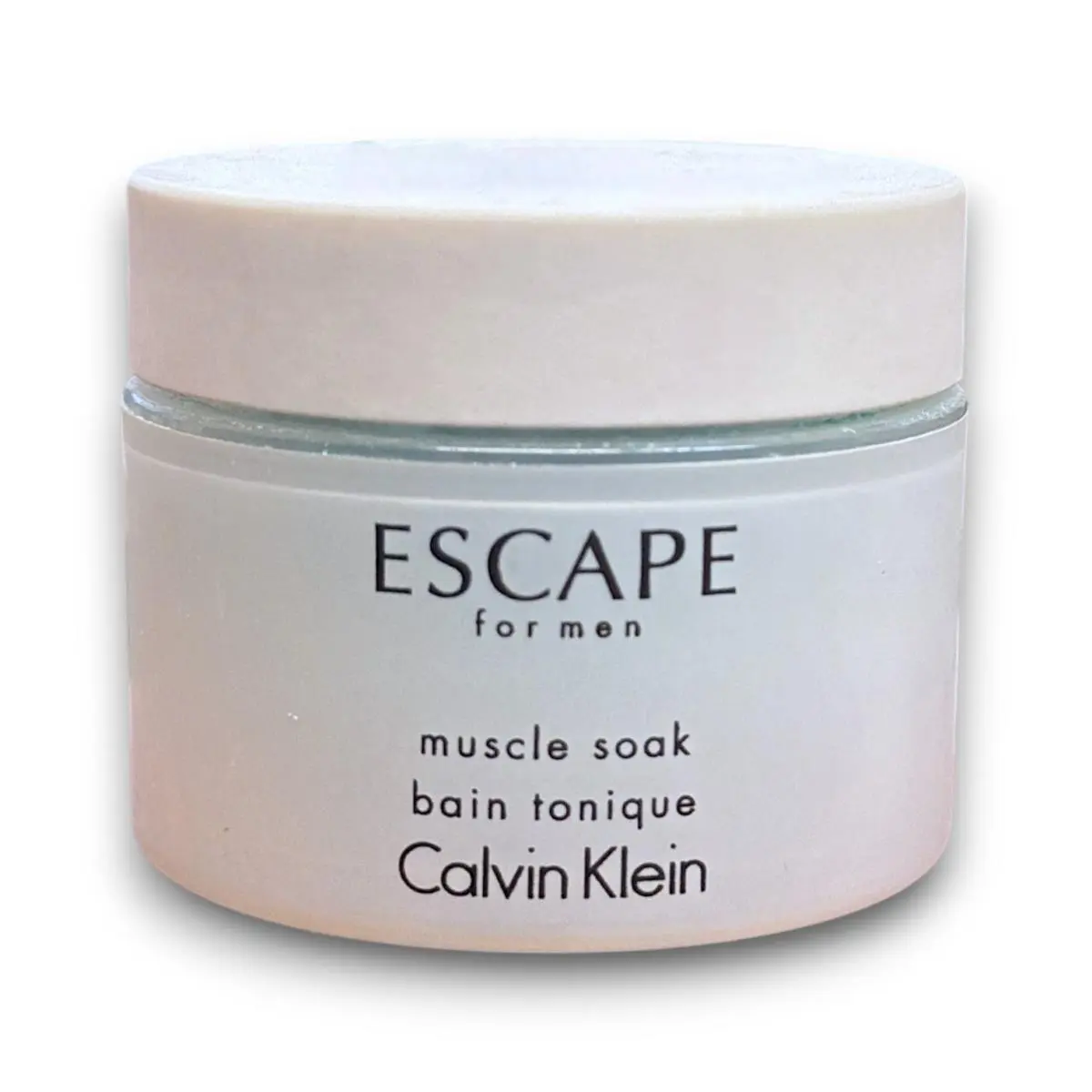 Calvin Klein Escape For Men Muscle Soak For Men 1 oz - Rare
