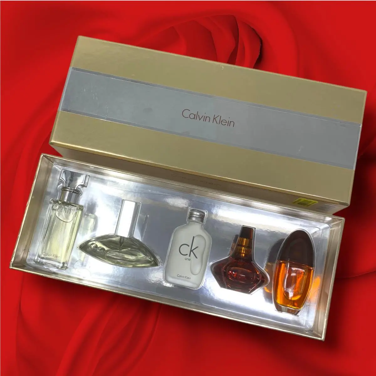 Vintage Calvin Klein Mini Perfume Set Eternity Euphoria CK One Obsession 5pc