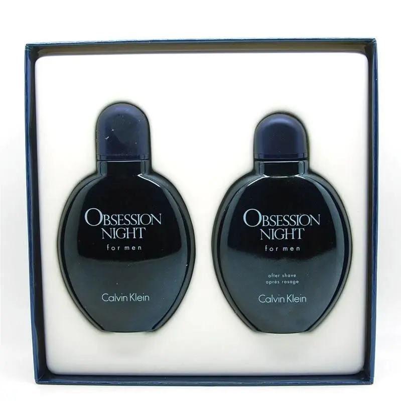 Calvin Klein Obsession Night 2 Pcs Gift Set Men 120ml Edt + 4 oz Aftershave