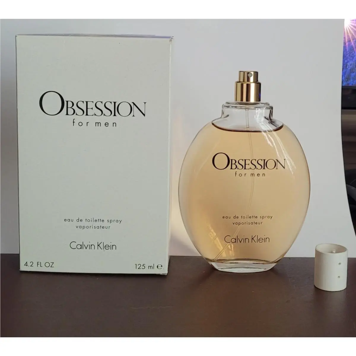 Calvin Klein Obsession Eau de Toilette 4.2 Oz Full Tester No Outer Cap