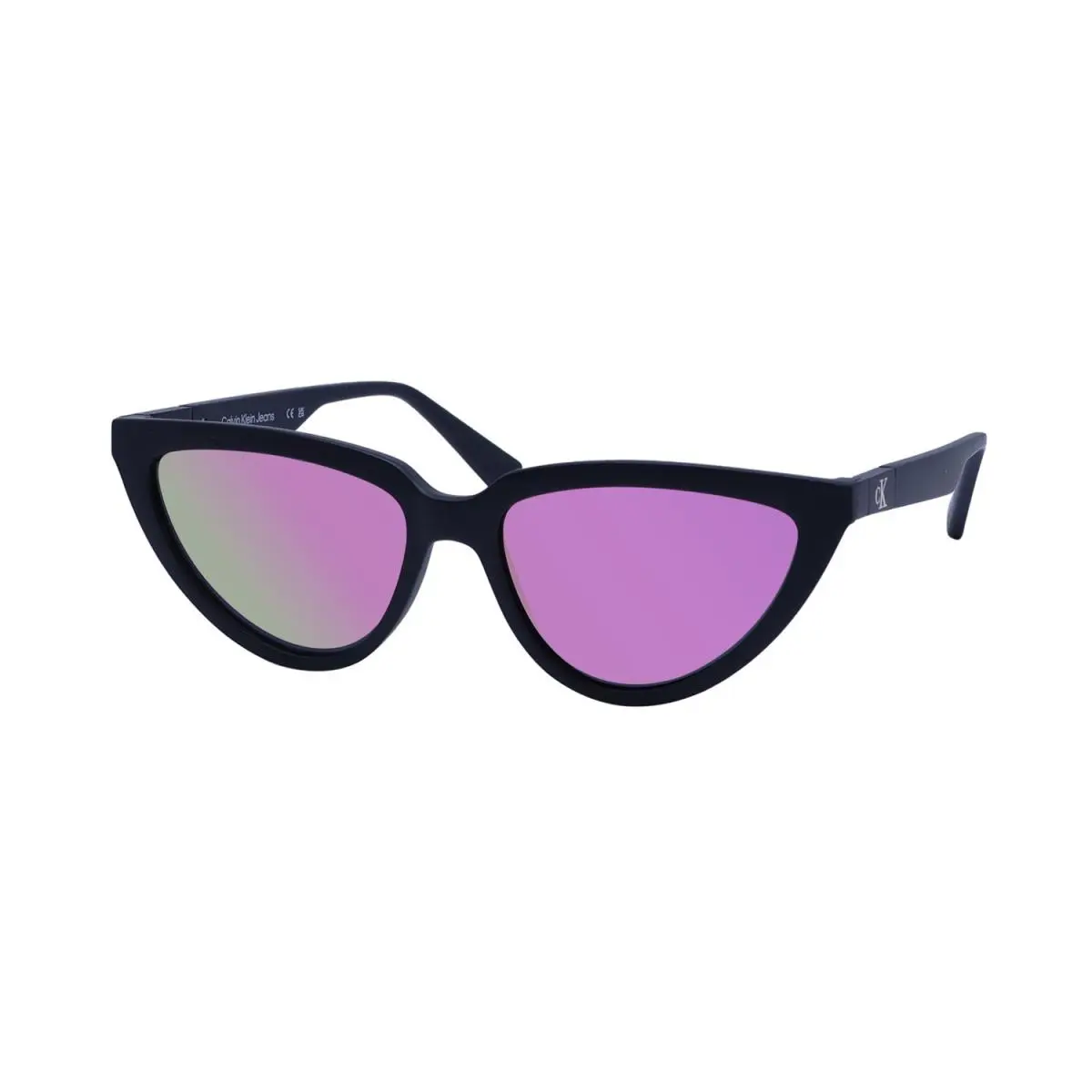 Calvin Klein CKJ23658S Sunglasses Plastic Full-rim Black Womens Cat Eye 002