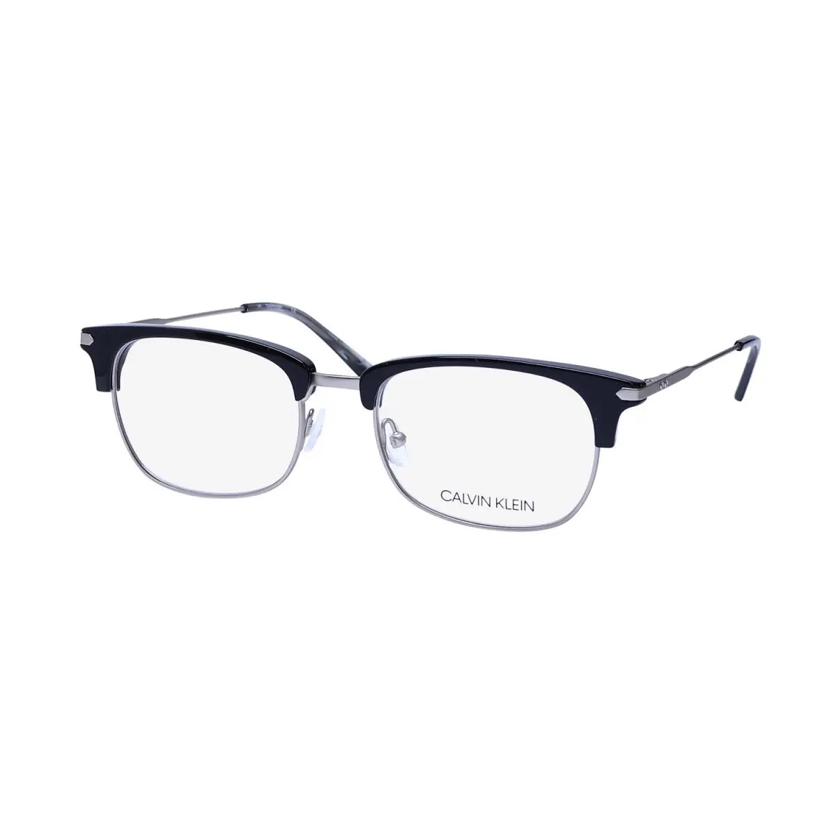 CK19105 Eyeglass Frame 52-19-140 Browline 001 Full-rim Black by Calvin Klein