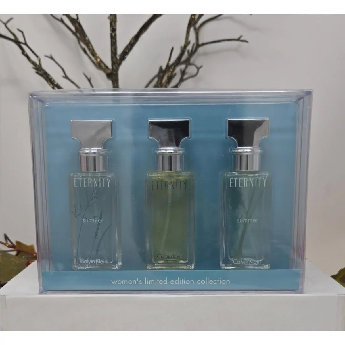 Eternity Summer Calvin Klein Set of 3 15ml 2007 Limited Edition