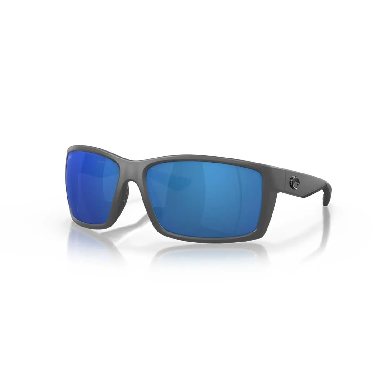 Costa Sunglasses - Reefton - Matte Gray Frame w/ Blue Mirror Polarized Lens - Gray, Frame: Costa Sunglasses - Reefton - Matte Gray Frame w/ Blue Mirror