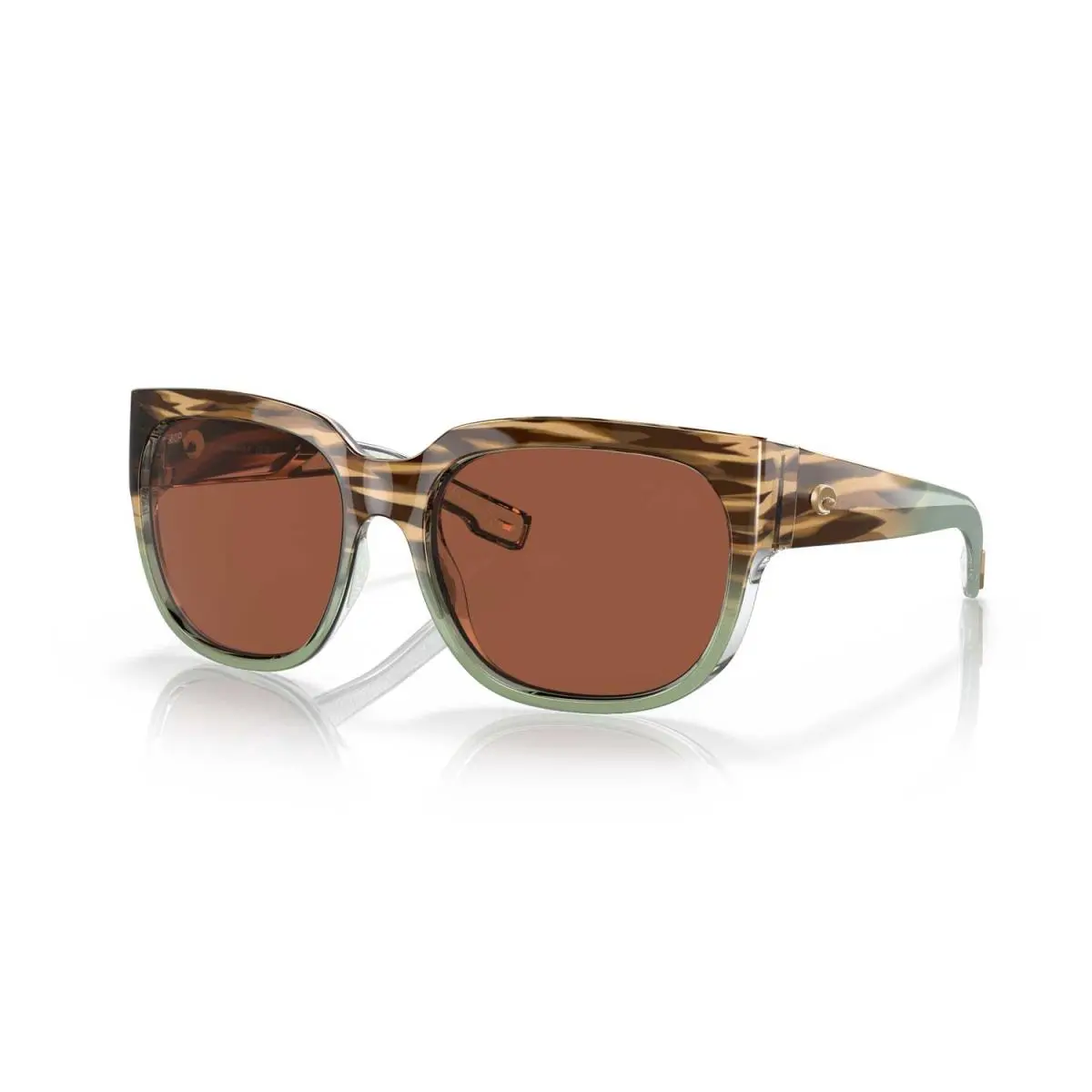 Costa Sunglasses Waterwoman - Shiny Ocean Jade Frame w/ Copper Lens