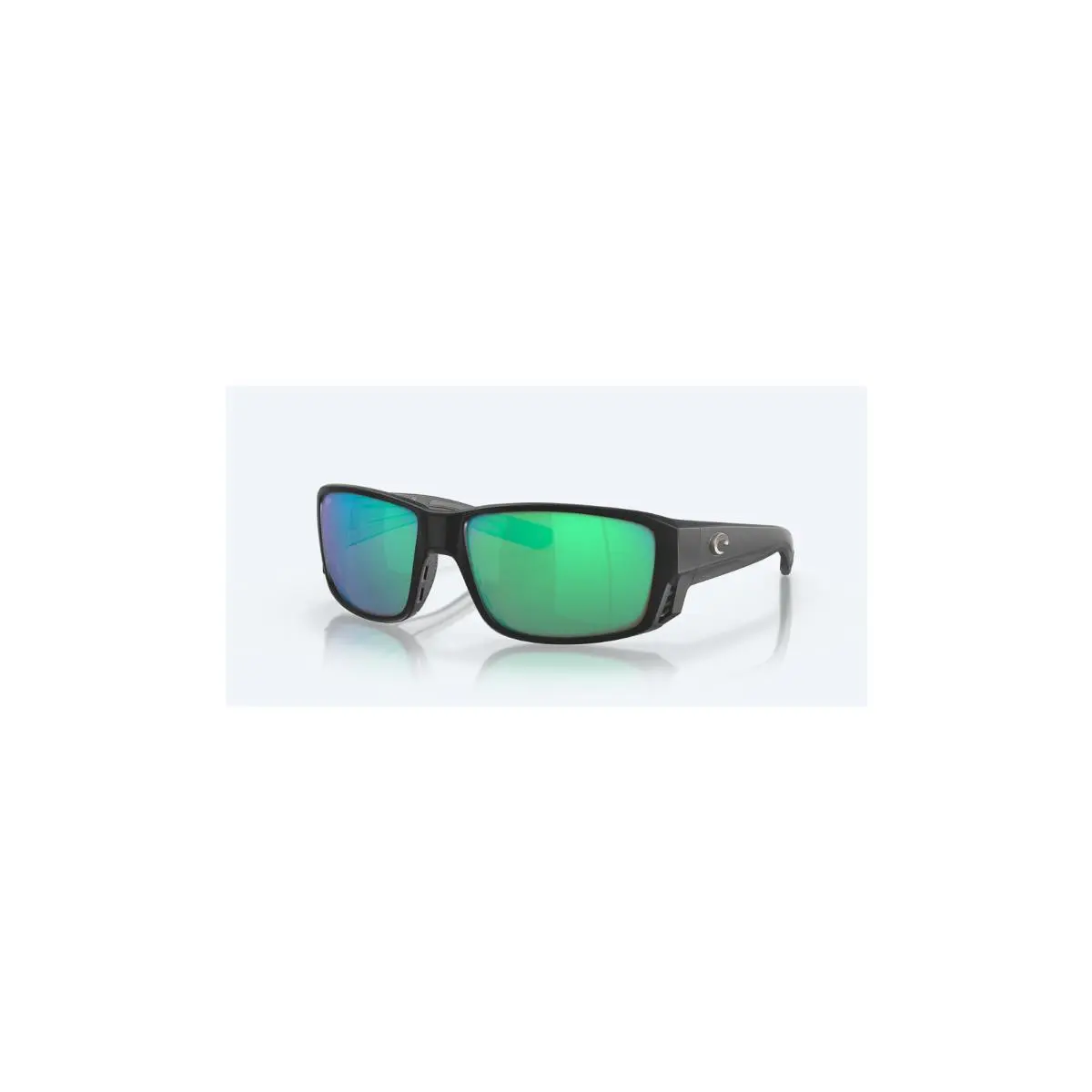 Costa Sunglasses Tuna Alley Pro - Black Frame W/ Green Mirror Lens