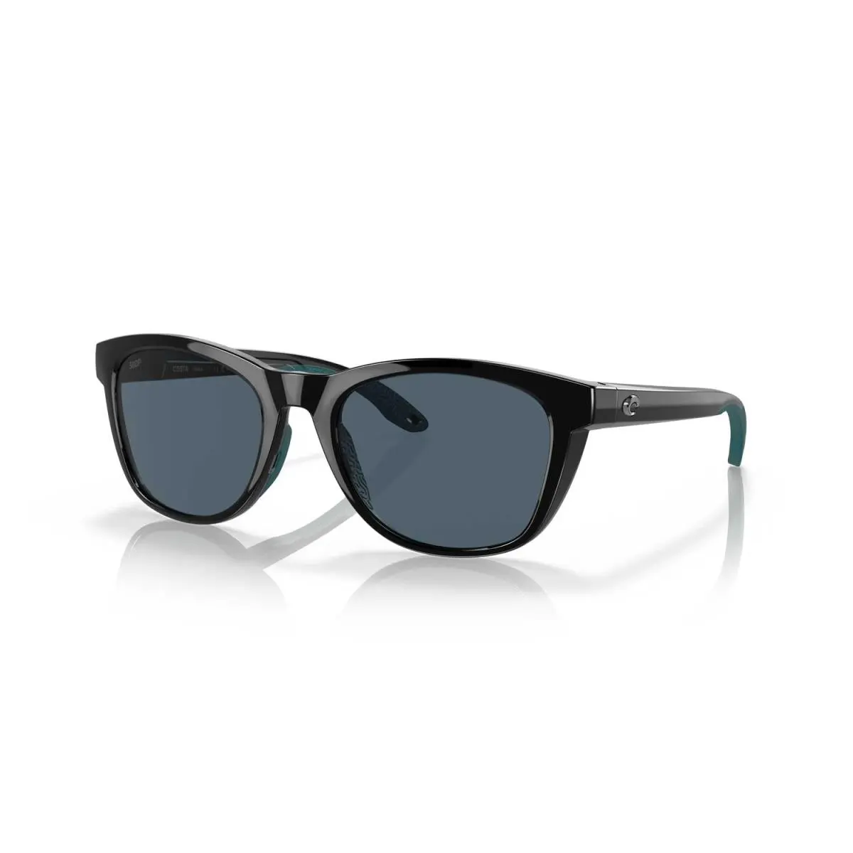Costa Sunglasses Aleta - Black Frame W/ Gray Lens by Costa Del Mar