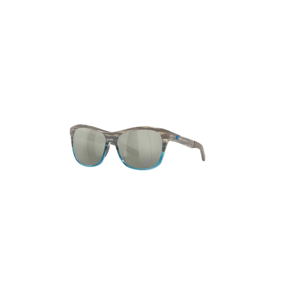 Costa Sunglasses Vela - Ocearch Shiny Coastal Fade Frame w Gray Silver Lens