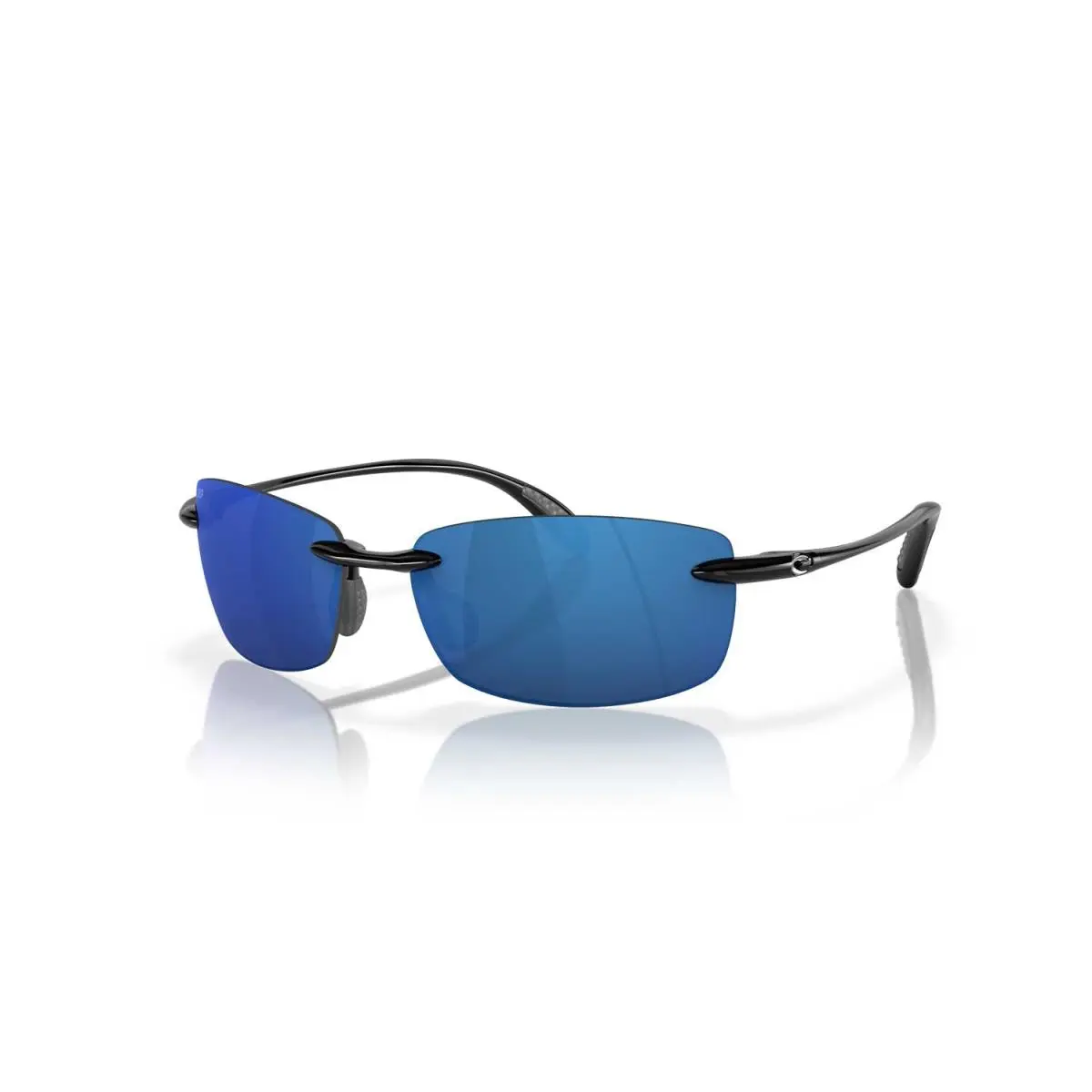 Costa Sunglasses Ballast - Shiny Black Frame - Blue Mirror Lens - Black, Frame: Costa Sunglasses Ballast - Shiny Black Frame - Blue Mirror Lens