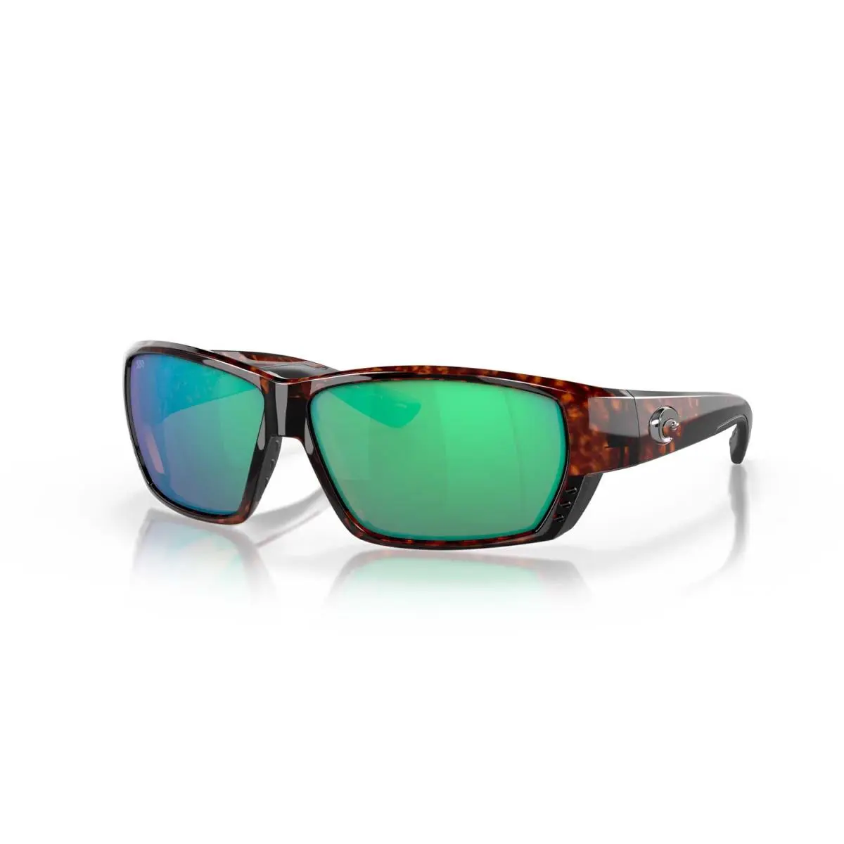 Costa Sunglasses Tuna Alley - Tortoise Frame W/green Mirror Lens by Costa Del Mar