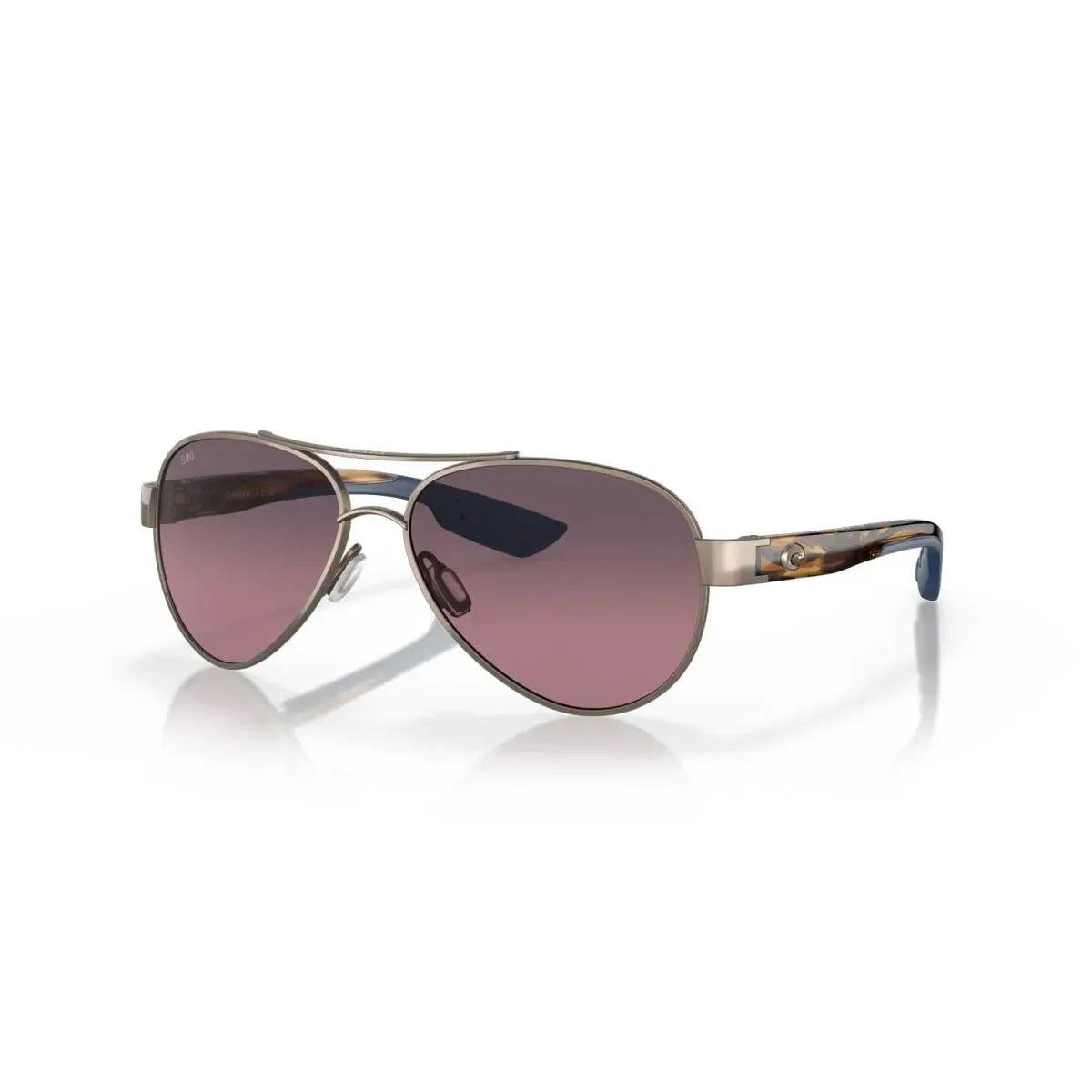 Costa Sunglasses Loreto Golden Pearl Frame W/rose Gradient Lens - Golden Pearl, Frame: Costa Sunglasses Loreto Golden Pearl Frame W/Rose Gradient Lens