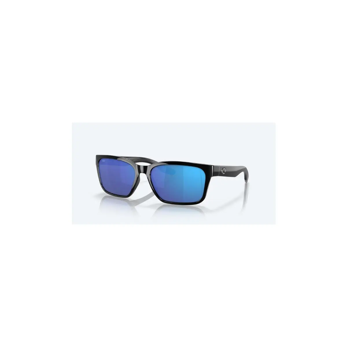 Costa Sunglasses Palmas - Black Frame w Blue Mirror Lens